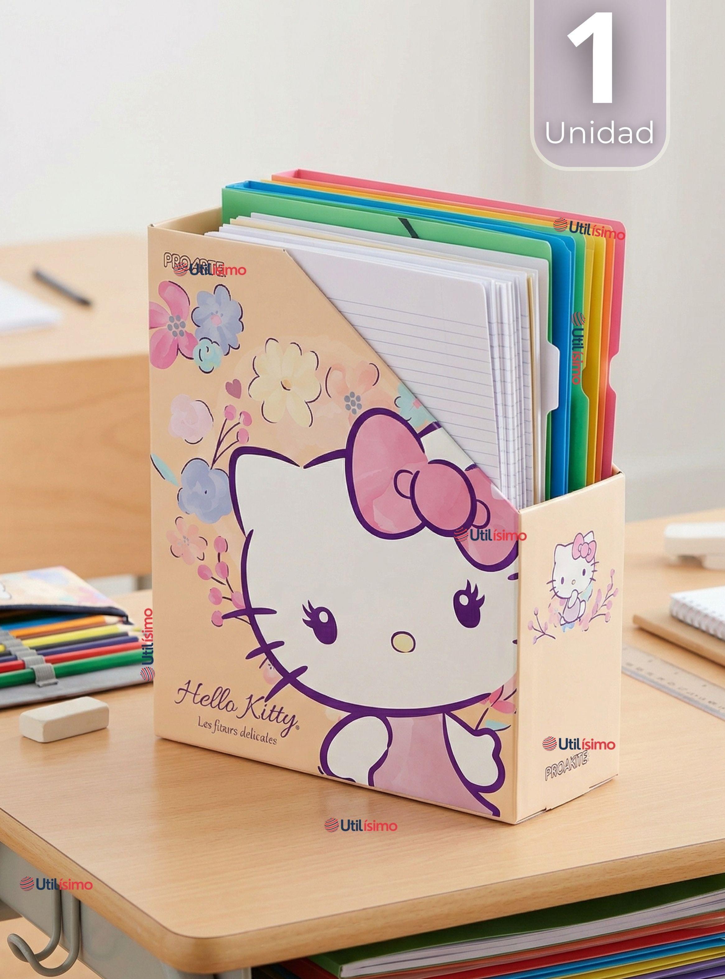 Organizador Revistero Multibox Archivador Hello Kitty Diseños Surtidos-0
