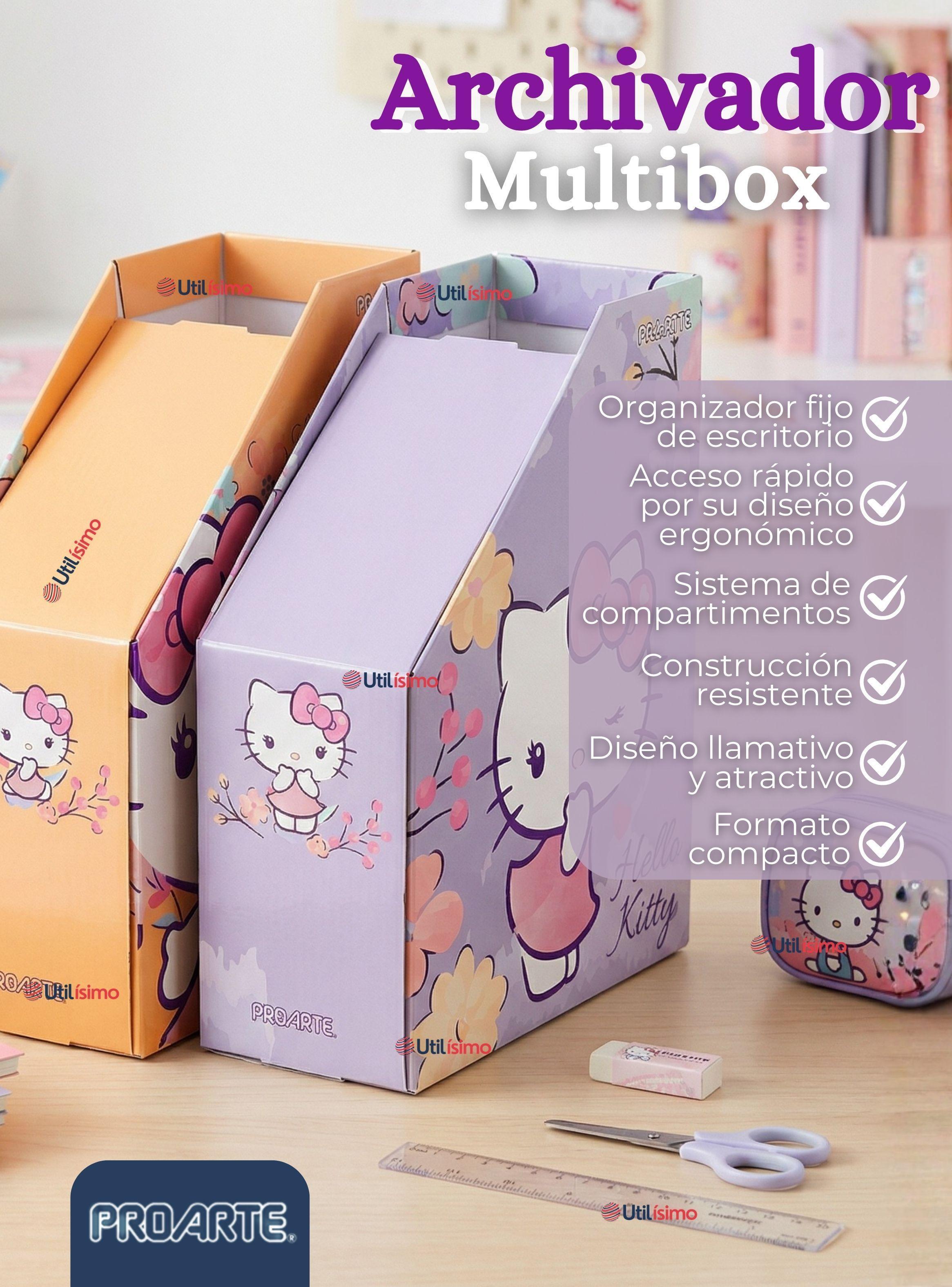 Organizador Revistero Multibox Archivador Hello Kitty Diseños Surtidos-2