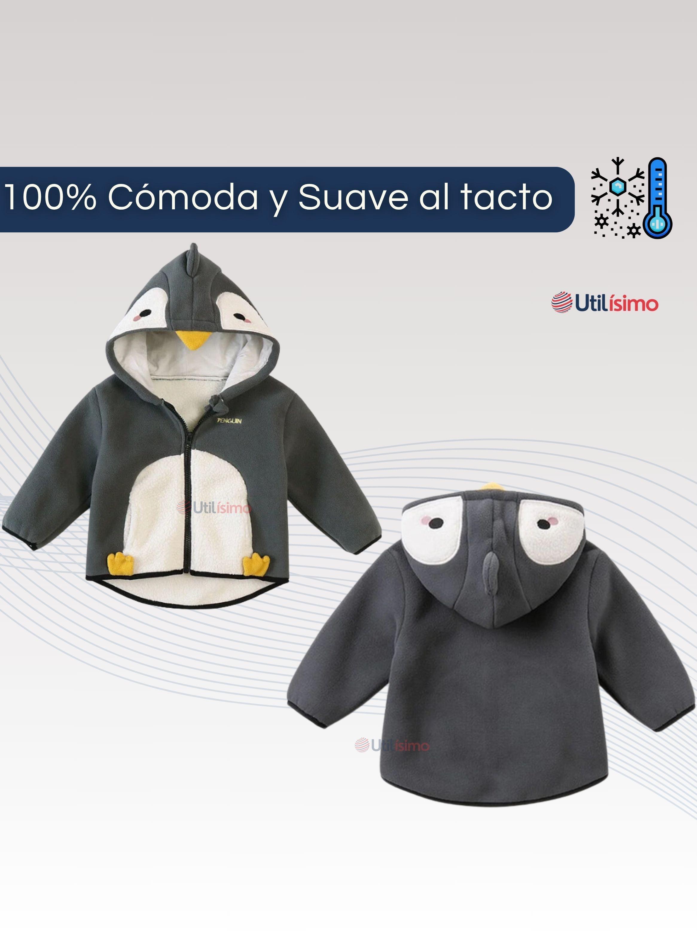 Chaqueta Polar Manga Larga Con Capucha Niño y Niña Jump Kids-4