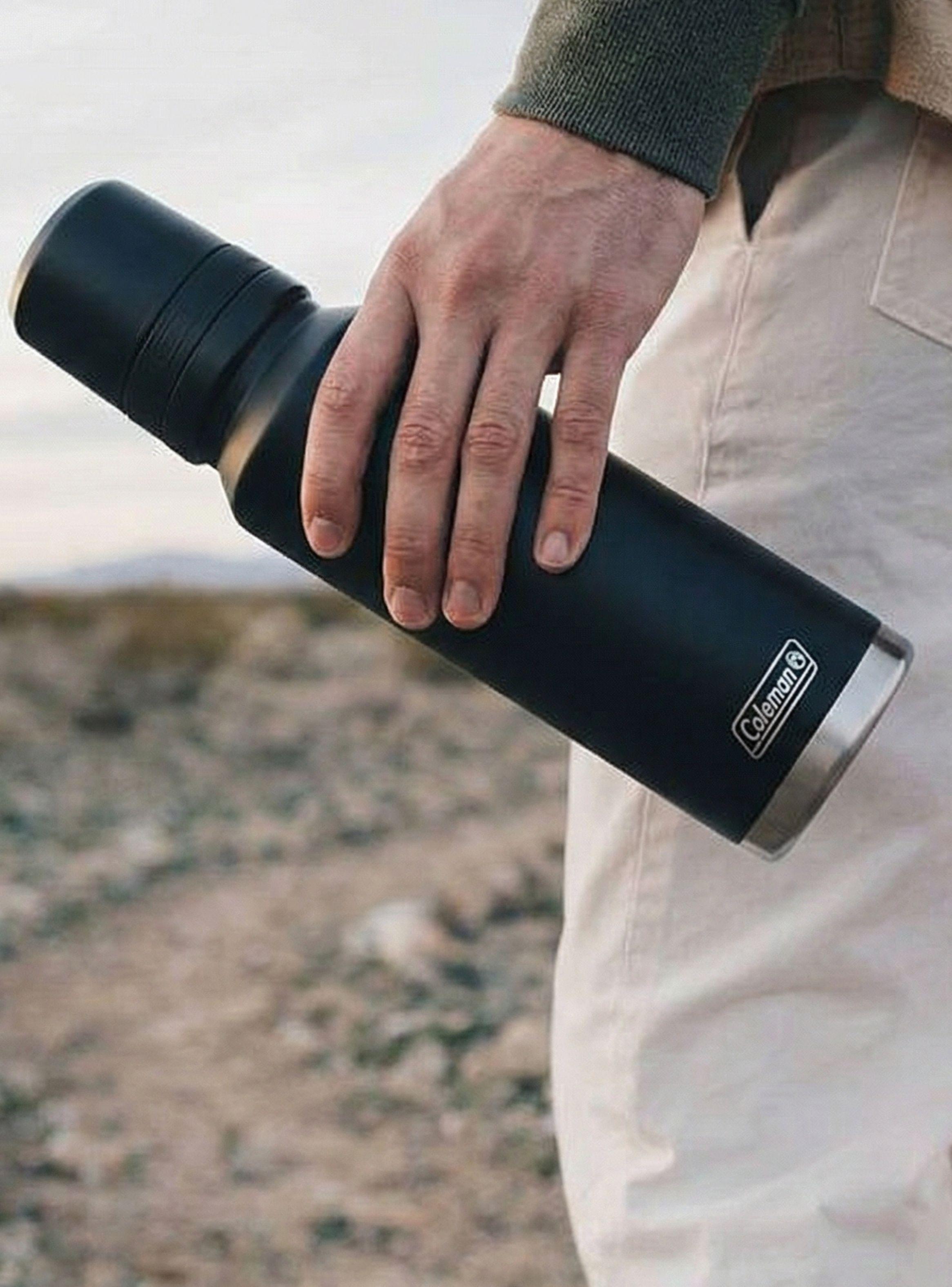 Termo Coleman 3Sixty de Acero Inoxidable 1200ml Vaso Térmico Jumbo Negro-0