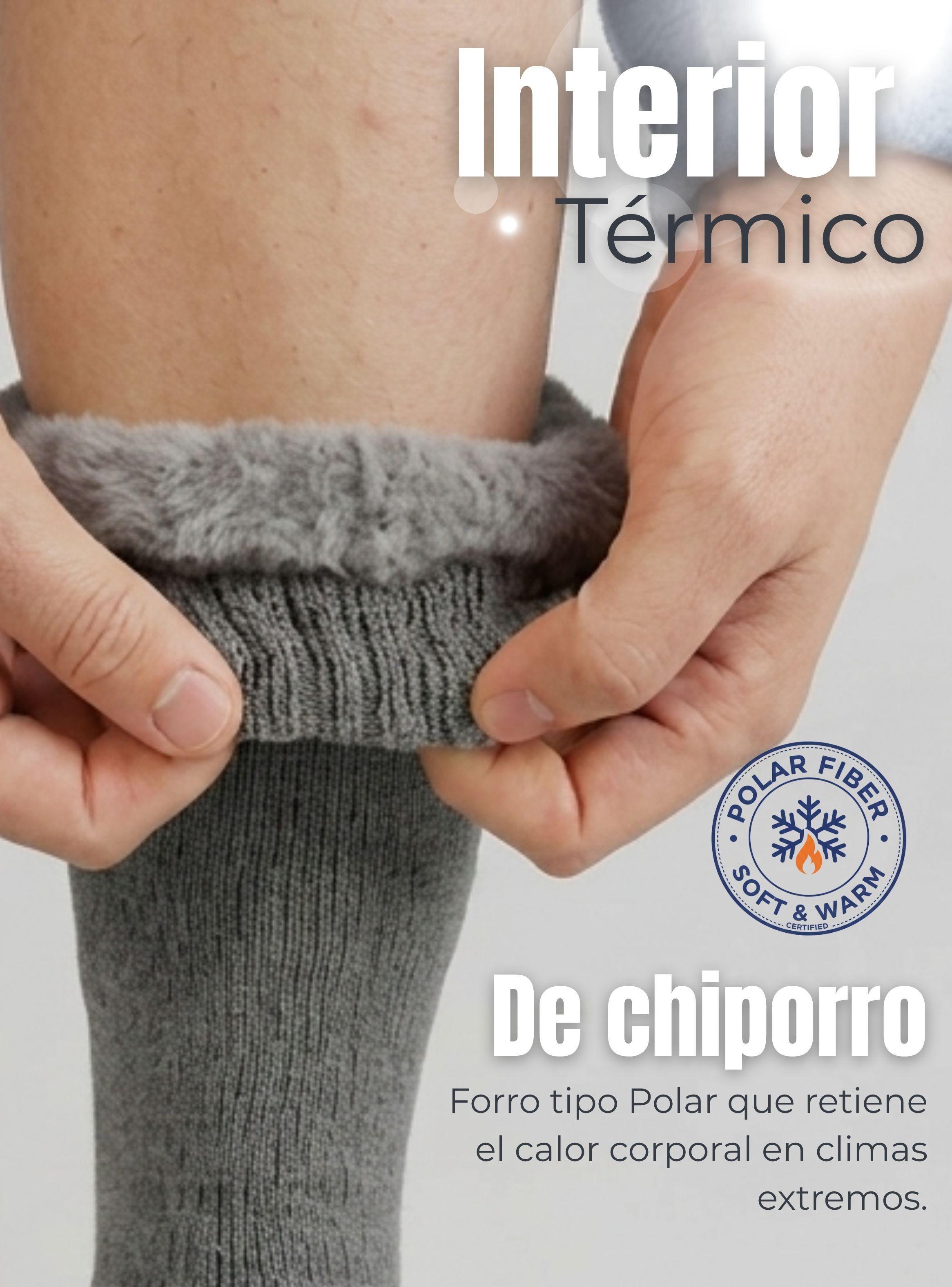 Pack 3 Pares Calcetines Térmicos Corte Alto Hombre Color Surtido-5