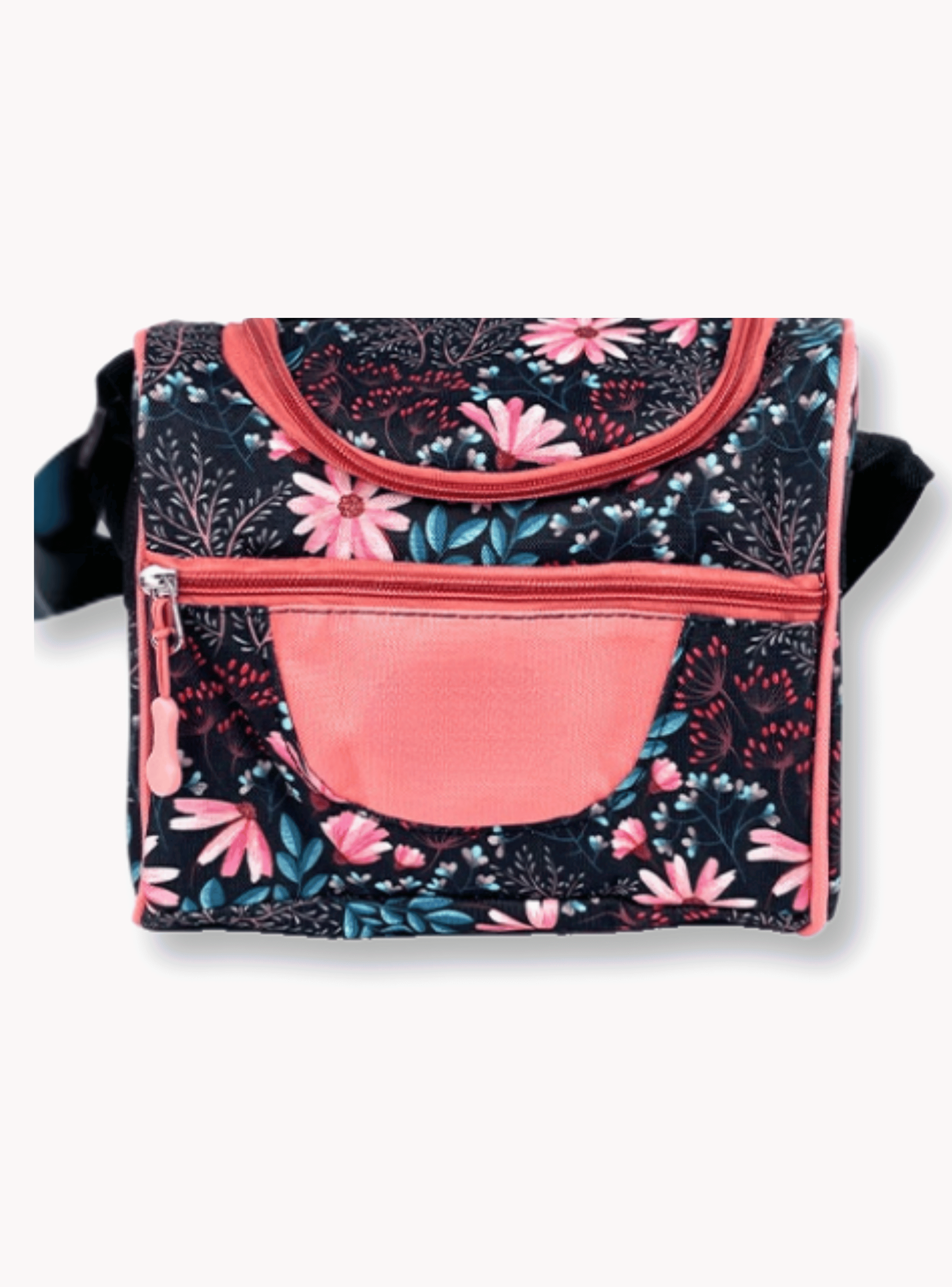 Mochila Con Lonchera Y Estuche 45CM Estampado Variados Niña Flowers-4