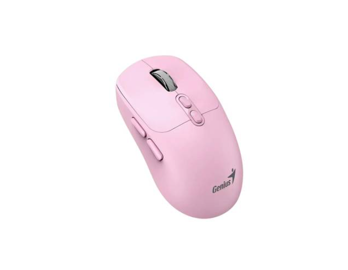 Mouse Genius Inalambrico Nx 8080s Rosado-2