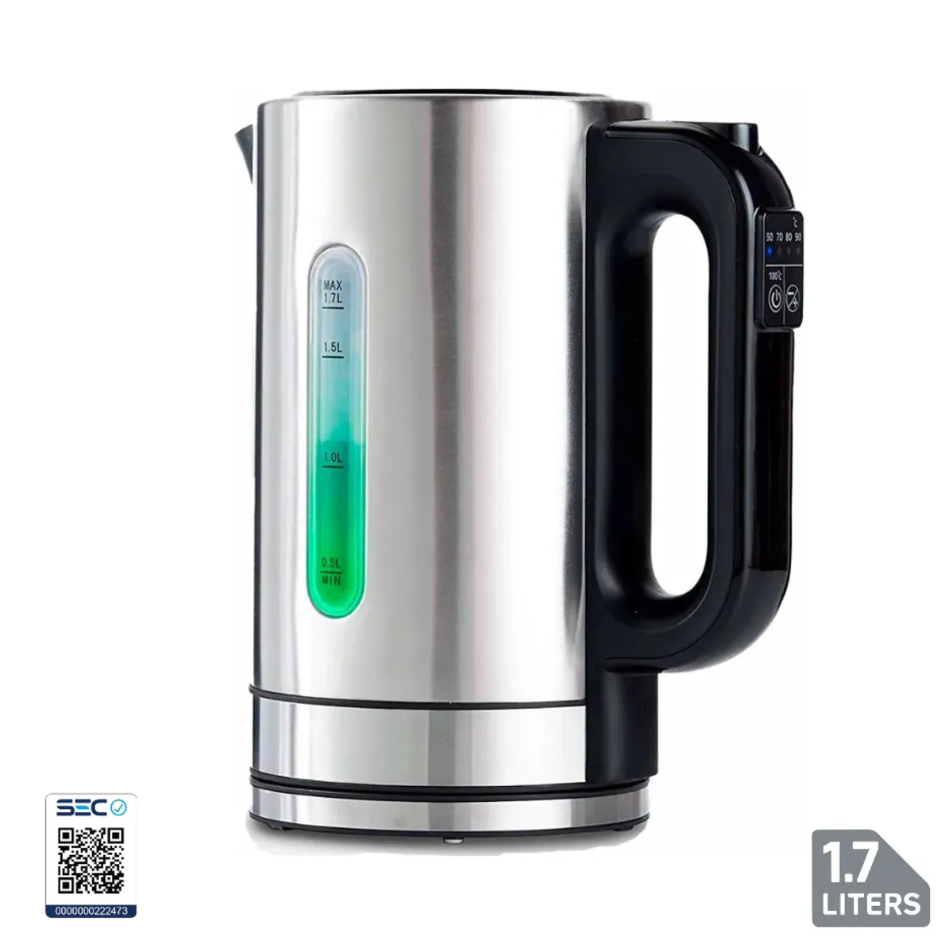 Hervidor El ctrico Oster Digital 1 7l Acero Inoxidable-0