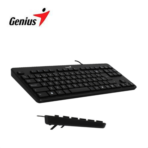 Teclado Compacto Usb Genius Luxemate 110 Espa ol Negro-2