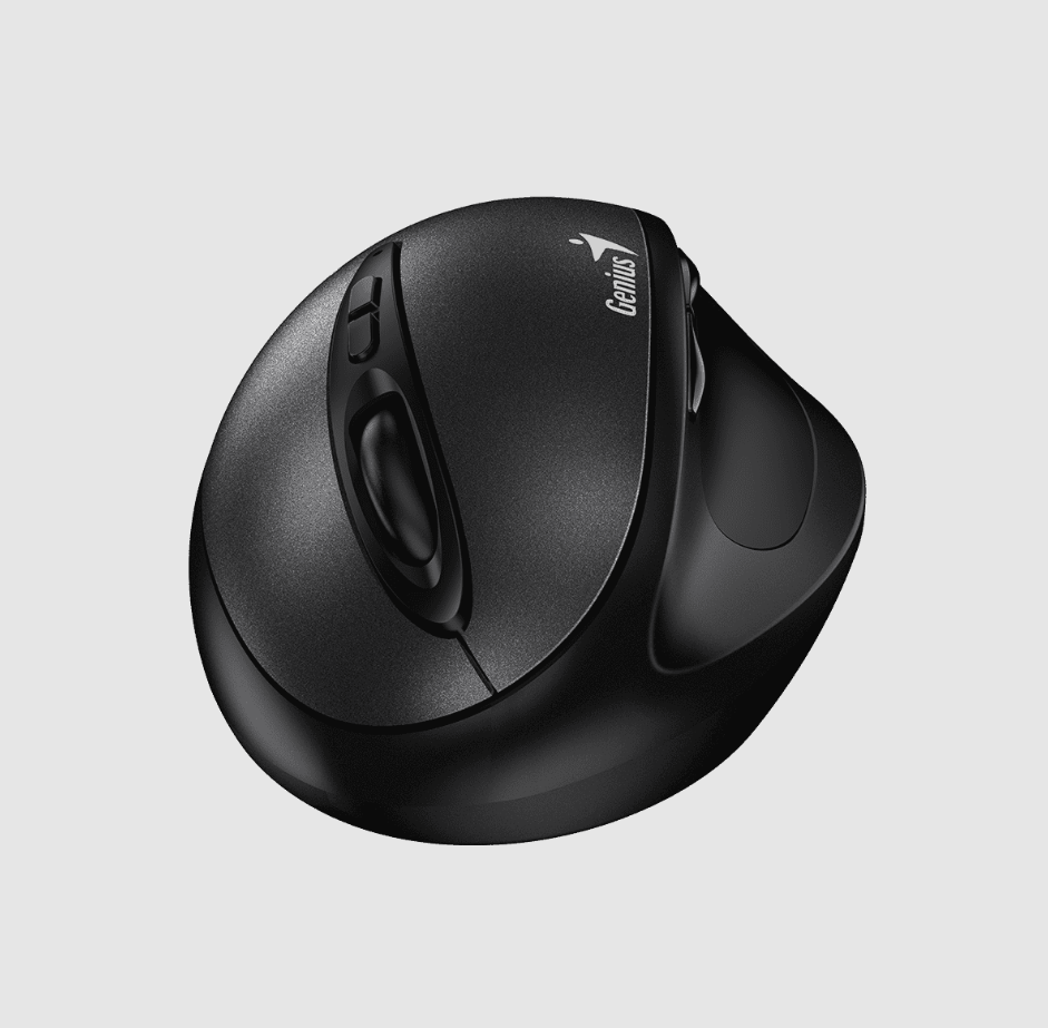 Mouse Genius Ergo 8300s Wireless Vertical 7 bot Ergonomico-4