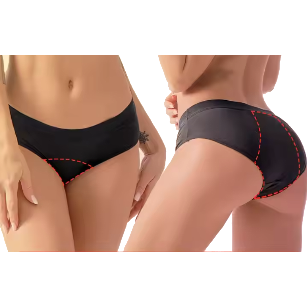 Calzón Menstrual Absorbente Juvenil | 4 Capas a Prueba de Fugas Modelo 8310-3