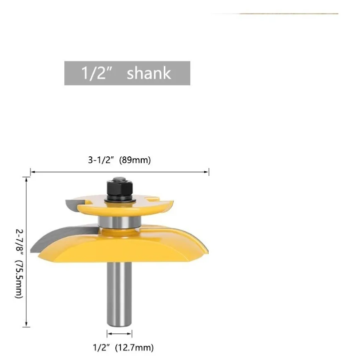 Fresa Para Tupi De 1/2 Pulgada-3
