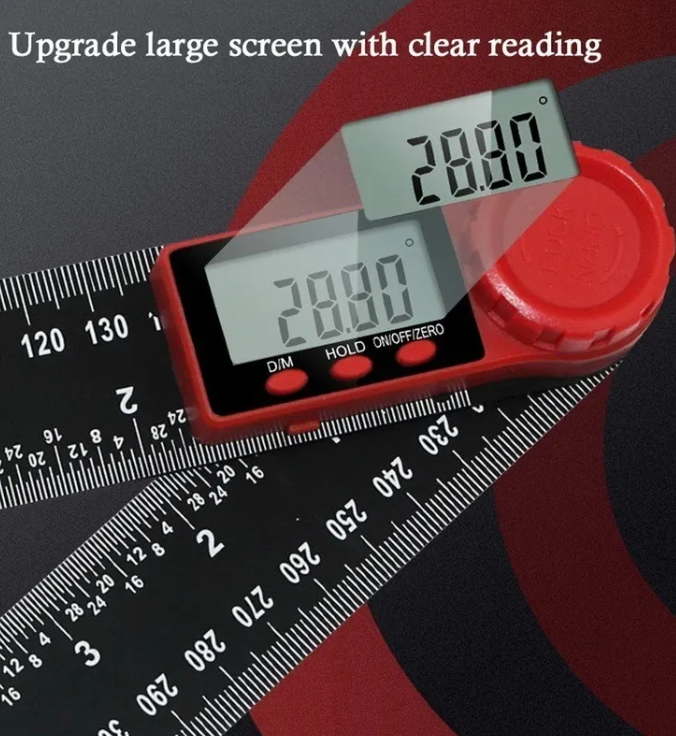 Medidor De Ángulos : Goniometro Digital-5