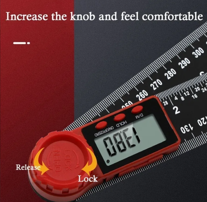 Medidor De Ángulos : Goniometro Digital-6