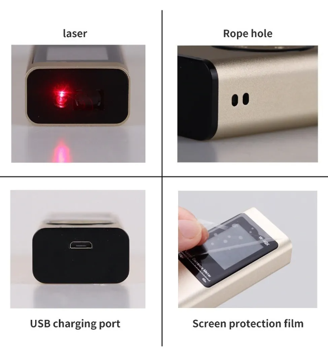 Medidor Distancia (telémetro) Láser 80 Mt-2