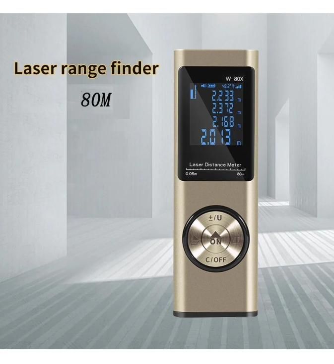 Medidor Distancia (telémetro) Láser 80 Mt-4