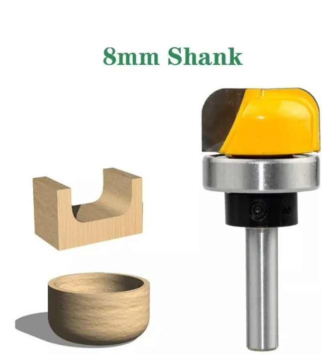 Fresa Cóncava Vástago De 8mm. Tugsteno Cobalto-3