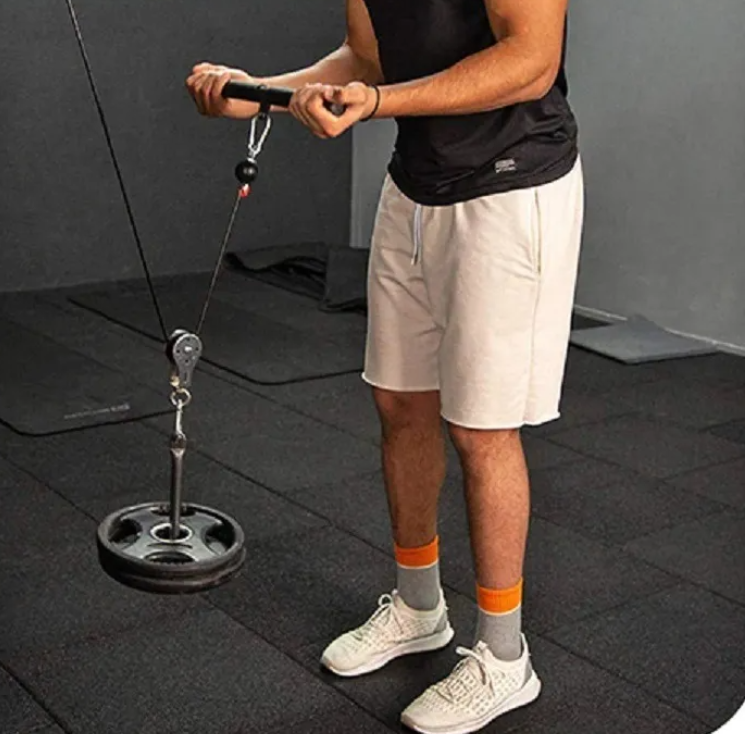 Barra Recta Triceps Para Polea-3