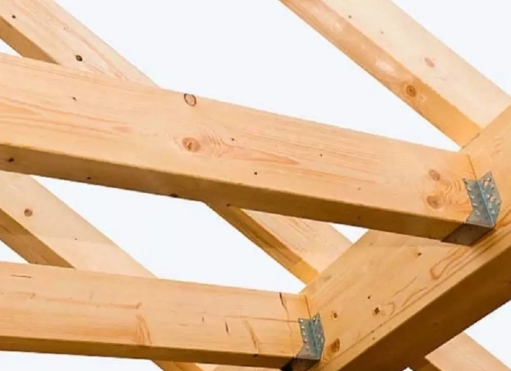 4 Unidades Soporte Alas P/vigas De Madera 2x4 2x6 Pulgadas-2