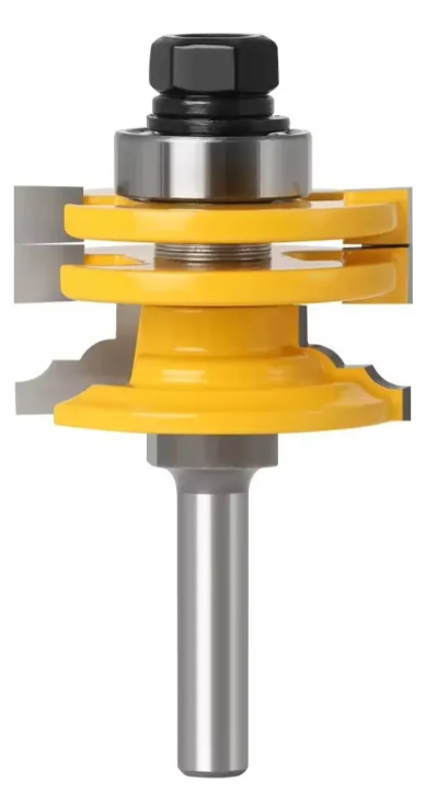 Fresa Madera Marco Ventana Puerta Para Vidrio Vástago 8 Mm-2