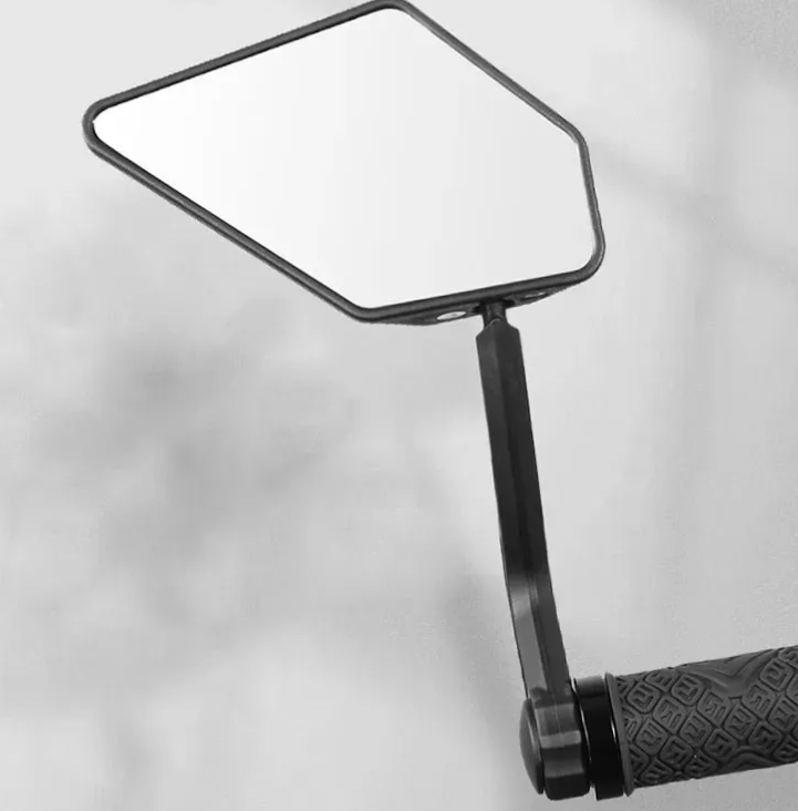 Par De Espejos Retrovisores De Bicicleta, Moto Eléctrica Negro-3