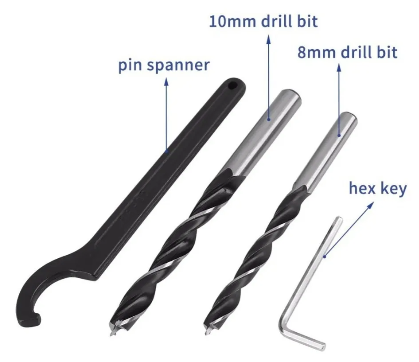 Guía Para Mini Fix De Perforación De Agujeros De Madera-2