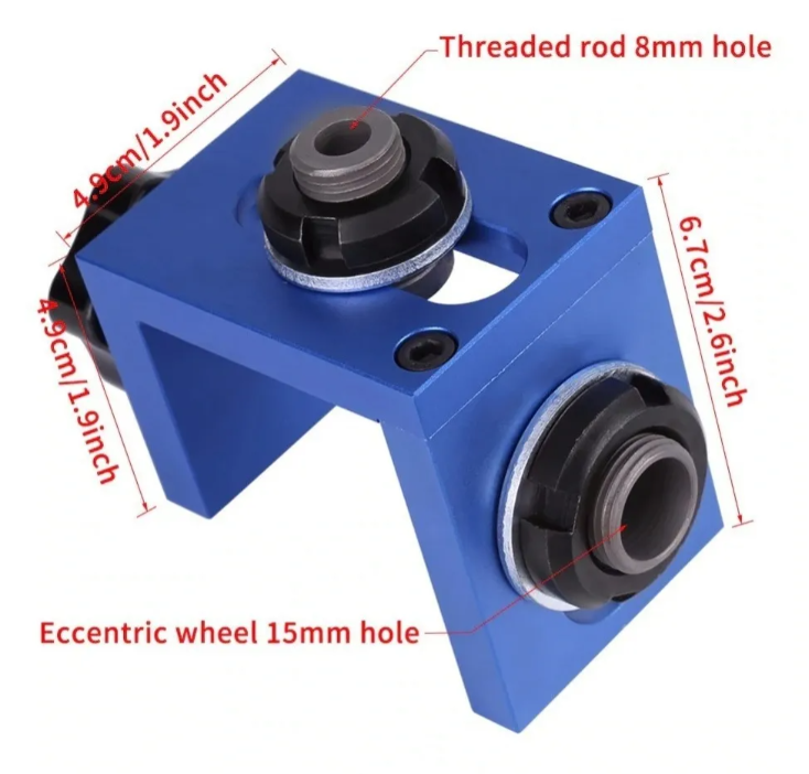 Guía Para Mini Fix De Perforación De Agujeros De Madera-3