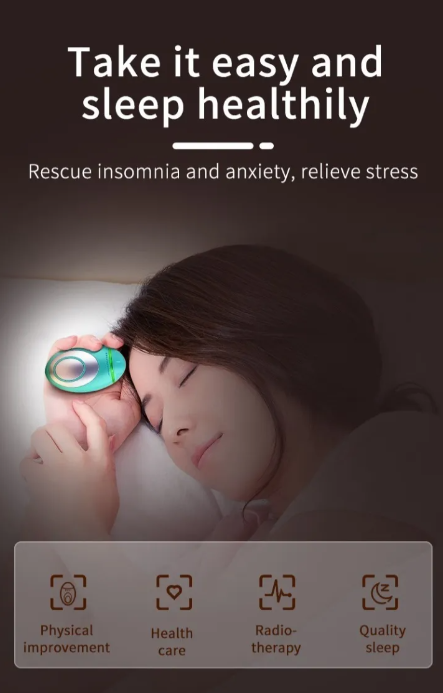 Máquina De Ayuda Para Dormir, Inductor De Sueño. Recargable, Blanco-2