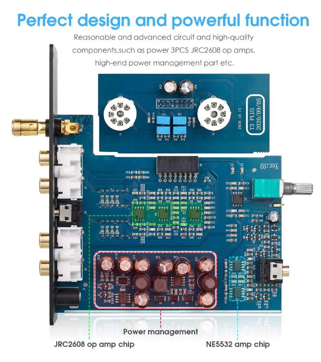Preamplificador De Audio Para Tornamesa Phone Mm/mc-5