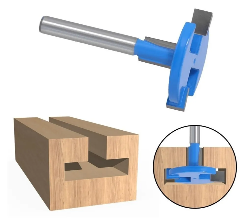 Fresa De 8 Mm Tipo T-7