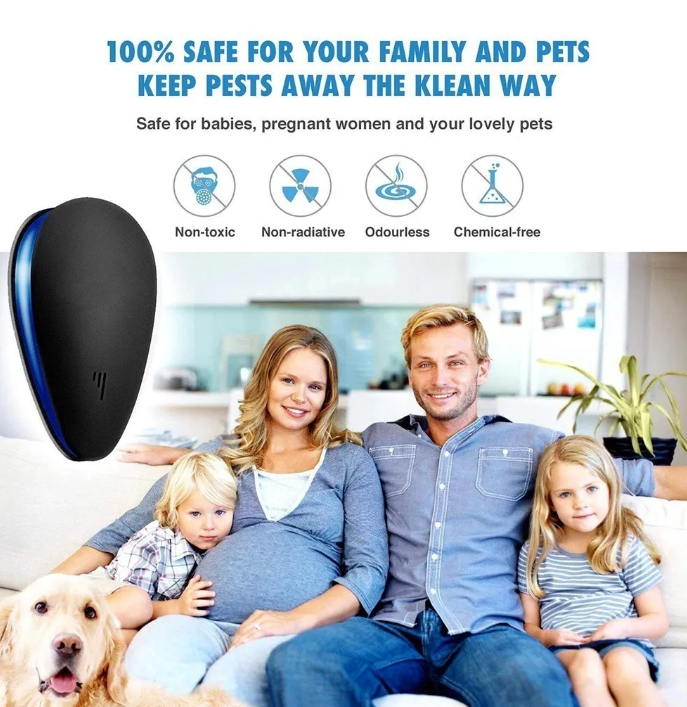 Repelente Ratones Ratas Insectos Ultrasonido-5