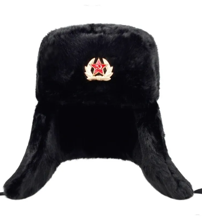 Gorro Ruso Ushanka Suave Piel Sintética-3