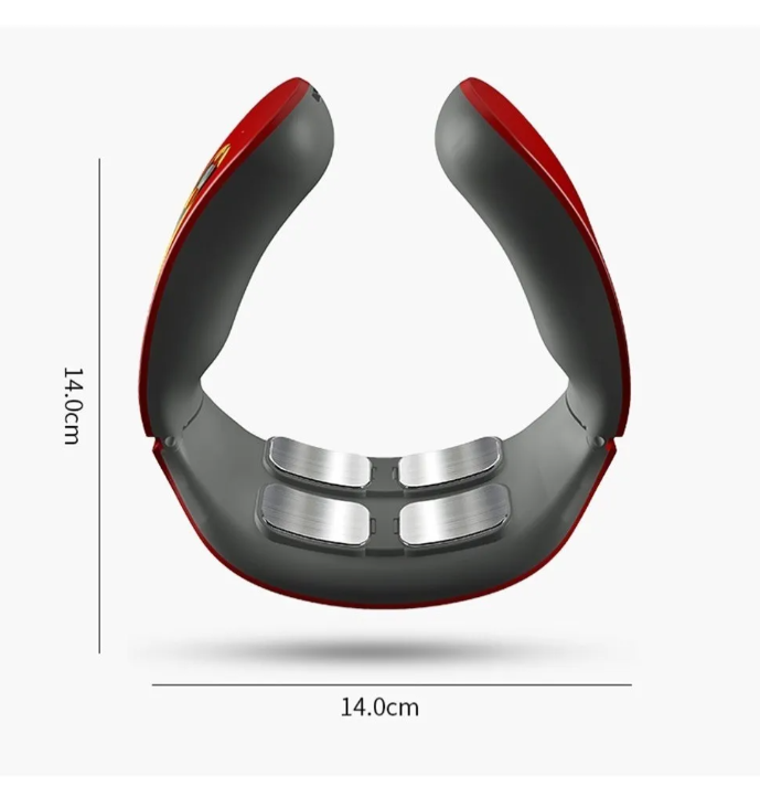 Masajeador Eléctrico Inteligente De Pulso Para Cuello Tens-2