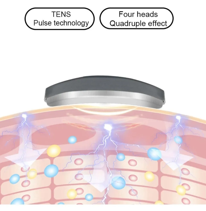 Masajeador Eléctrico Inteligente De Pulso Para Cuello Tens-5