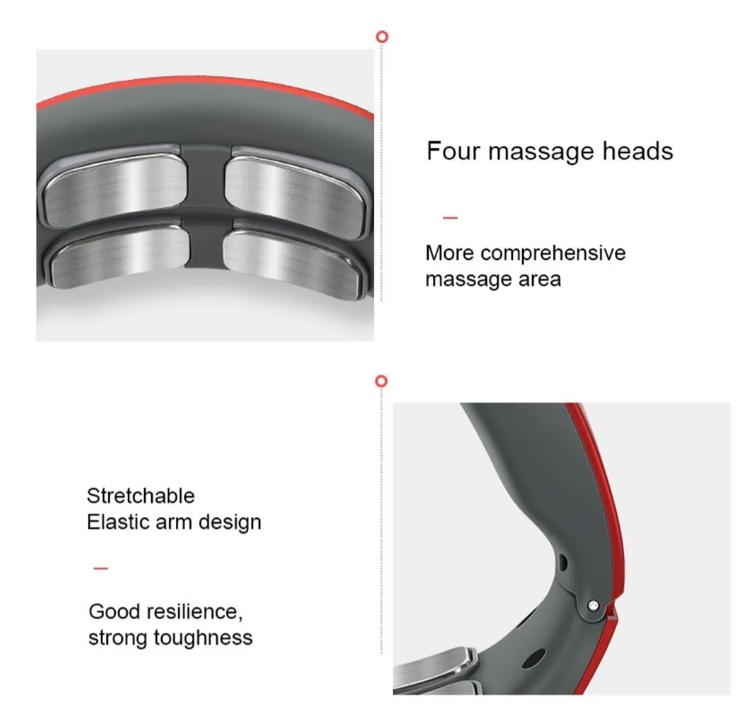 Masajeador Eléctrico Inteligente De Pulso Para Cuello Tens-7