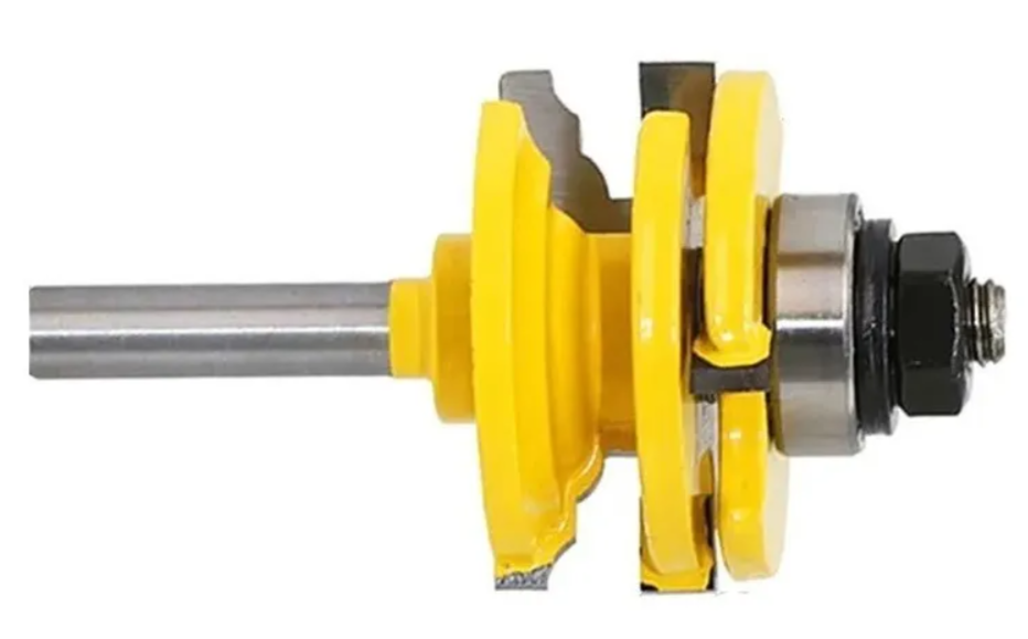 Fresa Madera Marco Ventana Puerta Para Vidrio Vástago 1/2-6