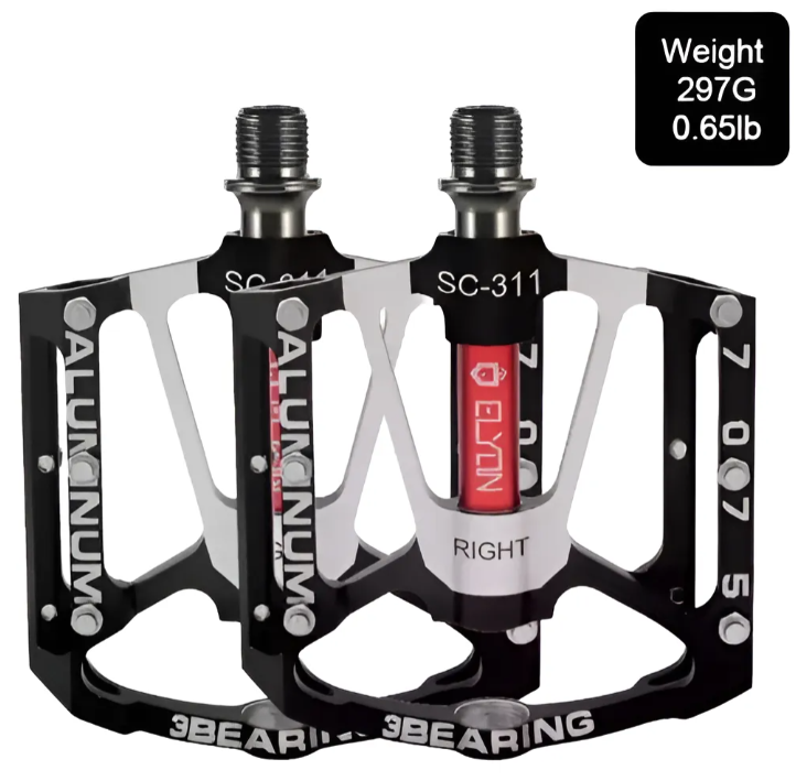 Pedales Ultraligeros 3 Rodamientos Bicicleta De Montaña-3