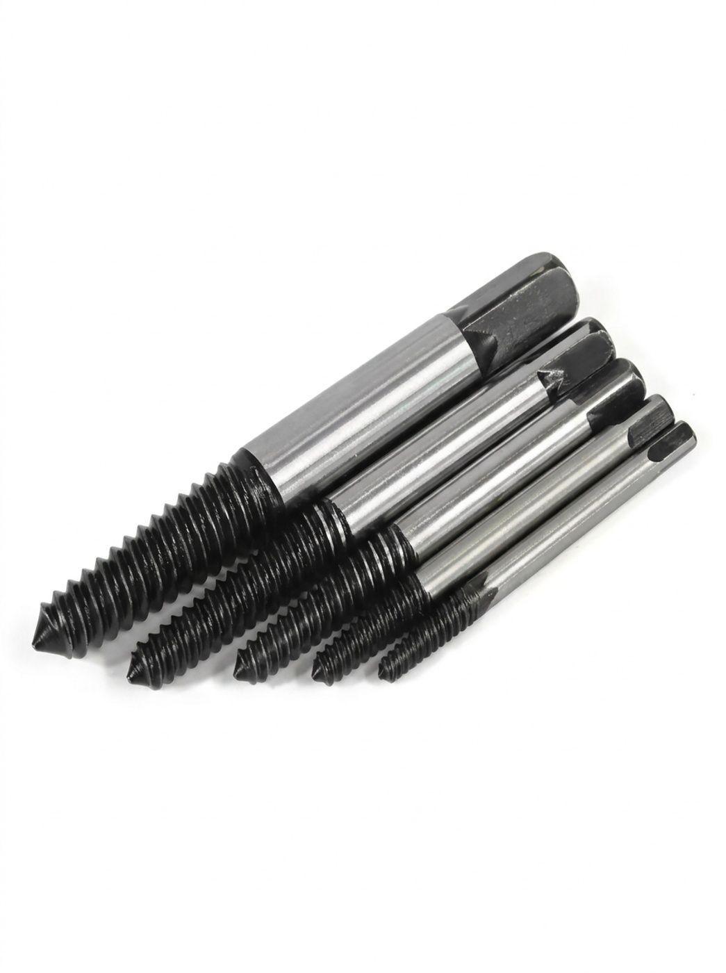 Set 5 Unds Extractor Tornillo Perno Roto - Dañado De Tubería-2
