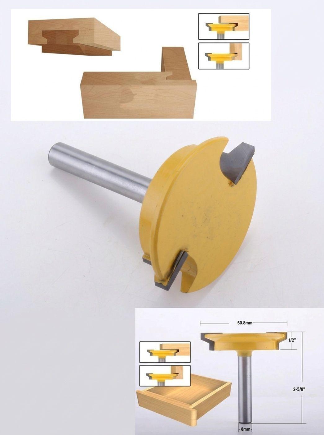 Fresa Toma 8mm Para Ensamble Cajón Router Finger Tupi-4