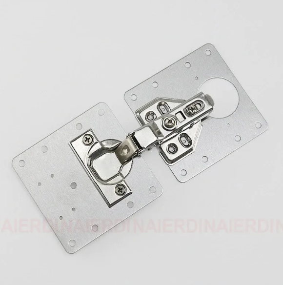 Par De Placas De Reparación, Bisagra,tornillos Mueble Puerta-5