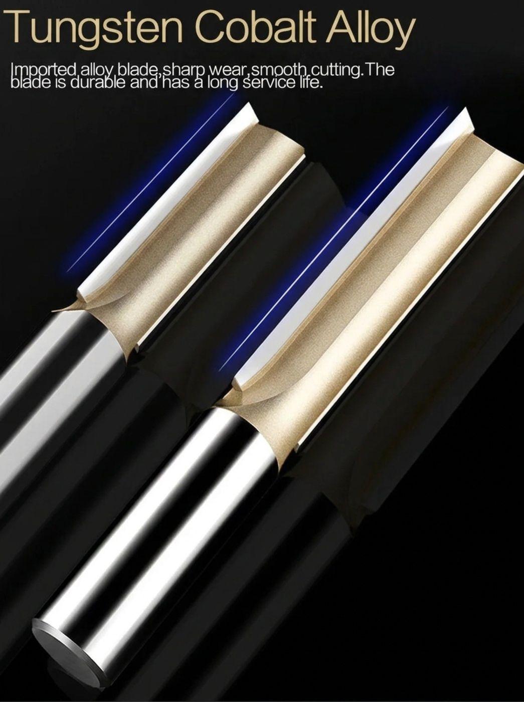 Fresa Recta De 1/4' De 3.17 X 8 Mm-4