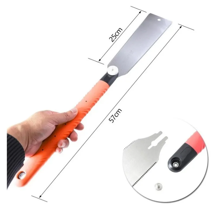 Sierra De Mano Japonesa, Acero Templado Sk5-3