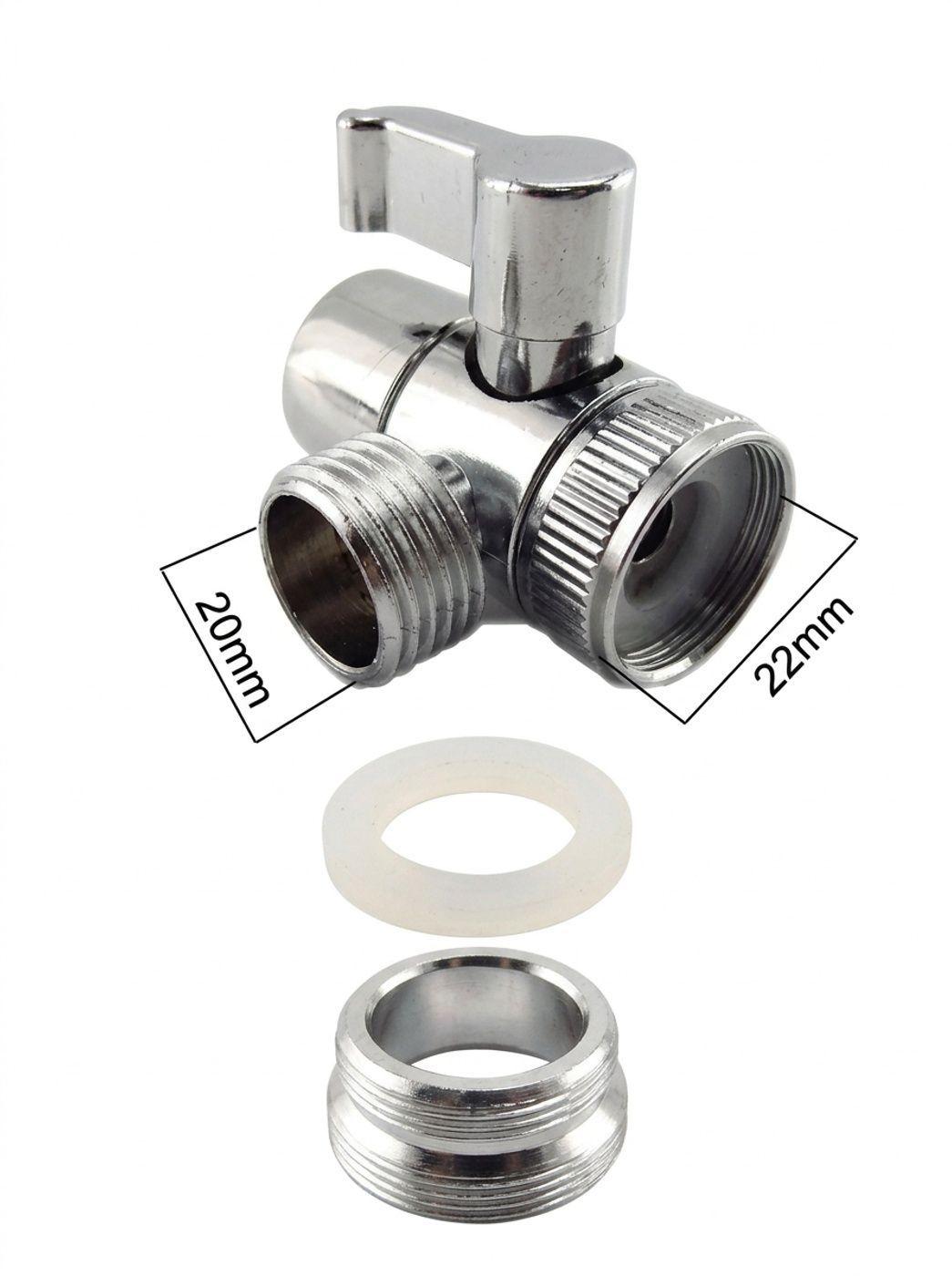 Ducha Bidet De Inodoro Acero Inoxidable Con Flexible Y Llave T-2