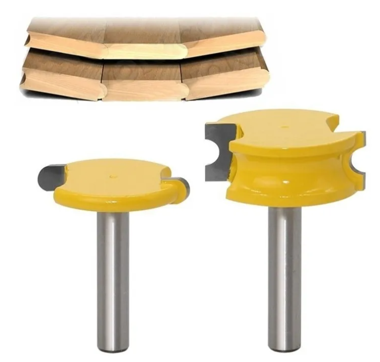 Set 2 Fresas Tupi De 8 Mm Ideal Para Barriles Canoas-5
