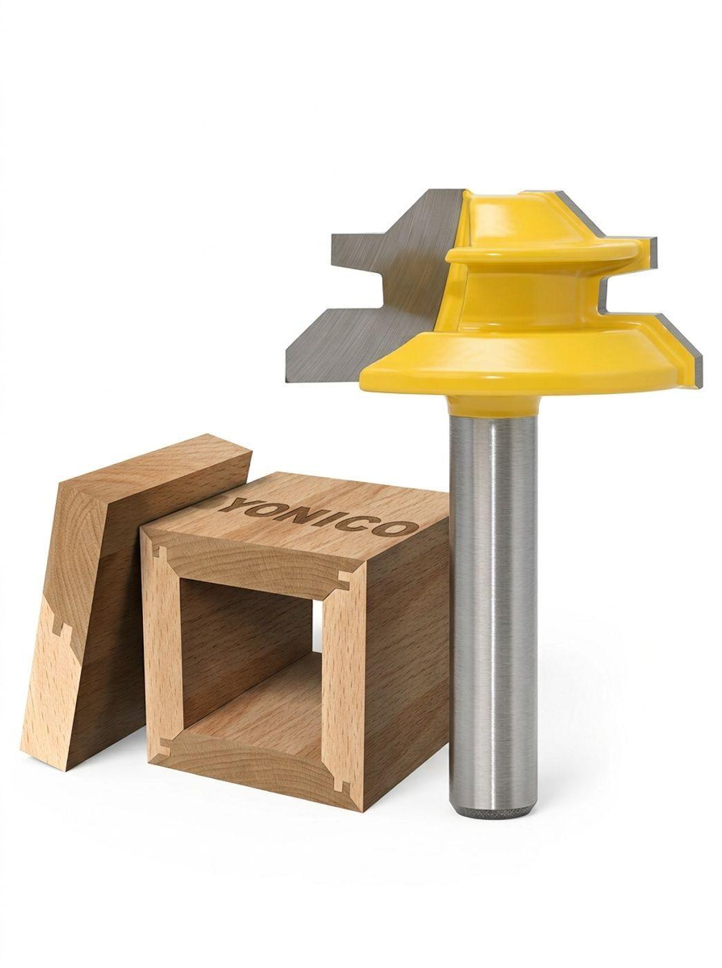 Fresa De 8 Mm Para Ensamble Madera A 45 Grados-3