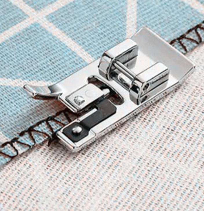 Prensatelas Doblez Tela Máq Coser Brothers, Jonome, Singer, Plata-3