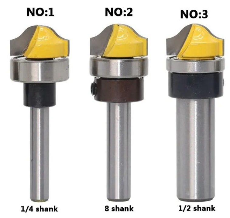 Fresa 1/2 Pulgada Router Bit-c3 Carburo Con Punta-k-4