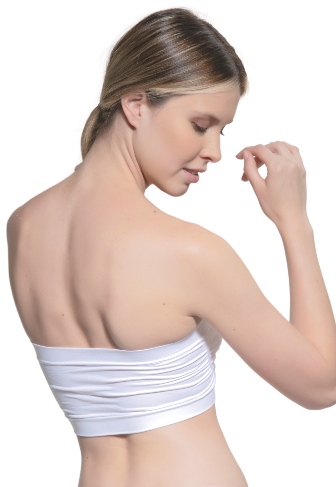Peto Strapless white-2