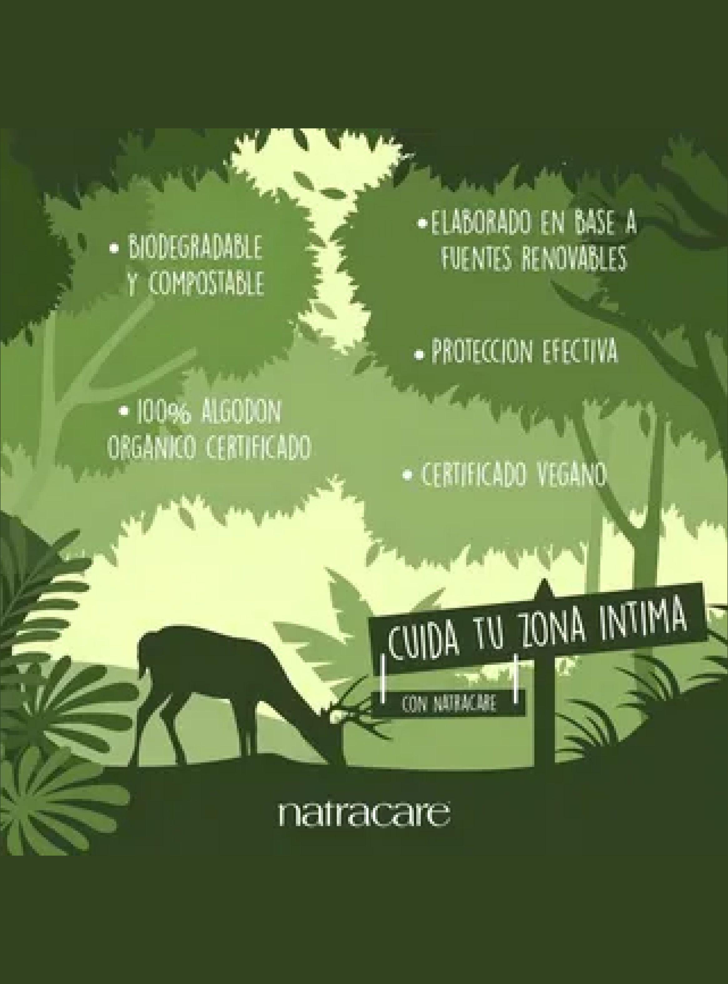 Natracare Protectores Diarios Orgánico Sin Alas Curvo 30 Uds-2