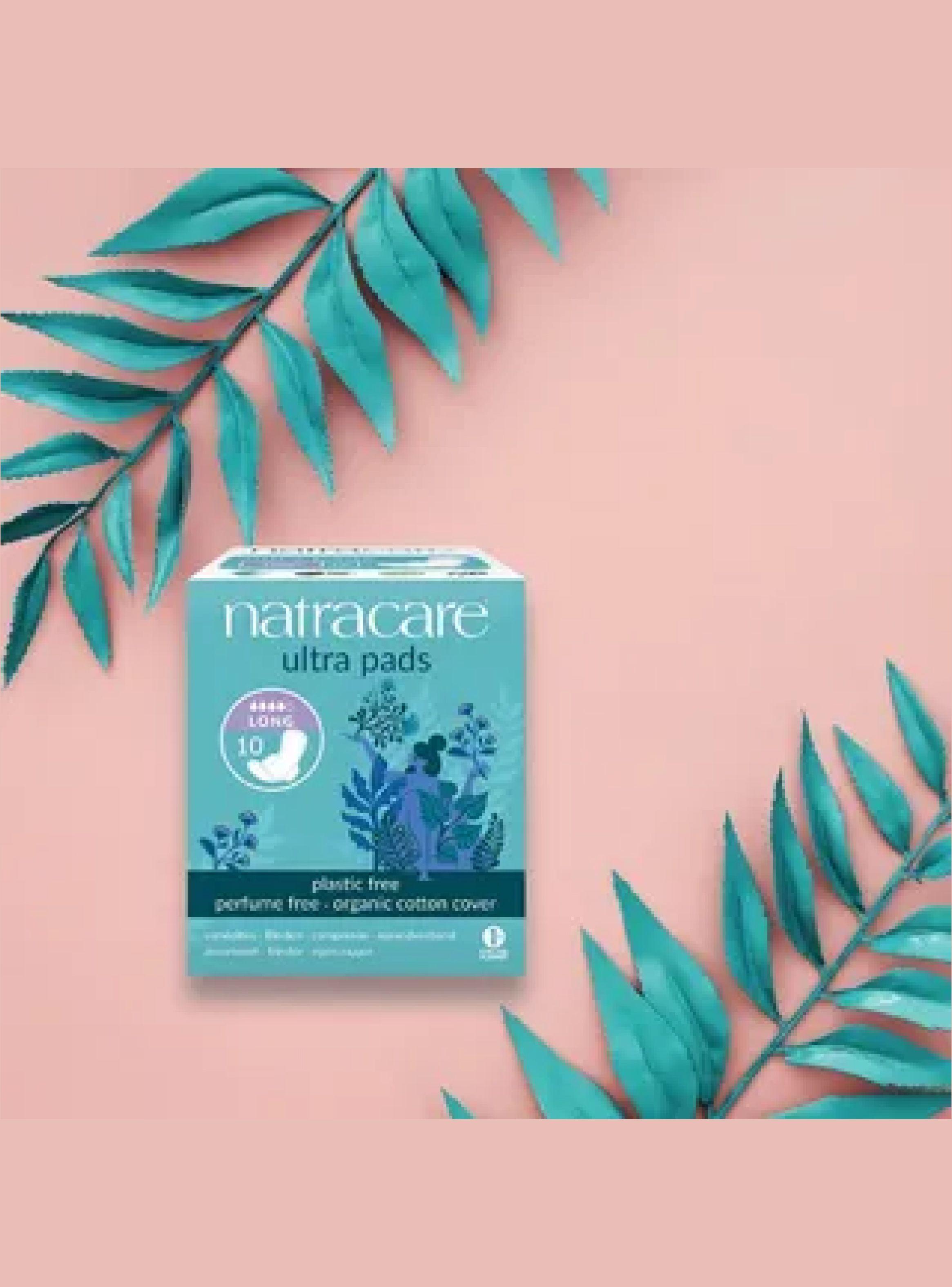 Natracare Toalla Higiénica Ultra Long 10 Uds Orgánicas y Sin Químicos-2