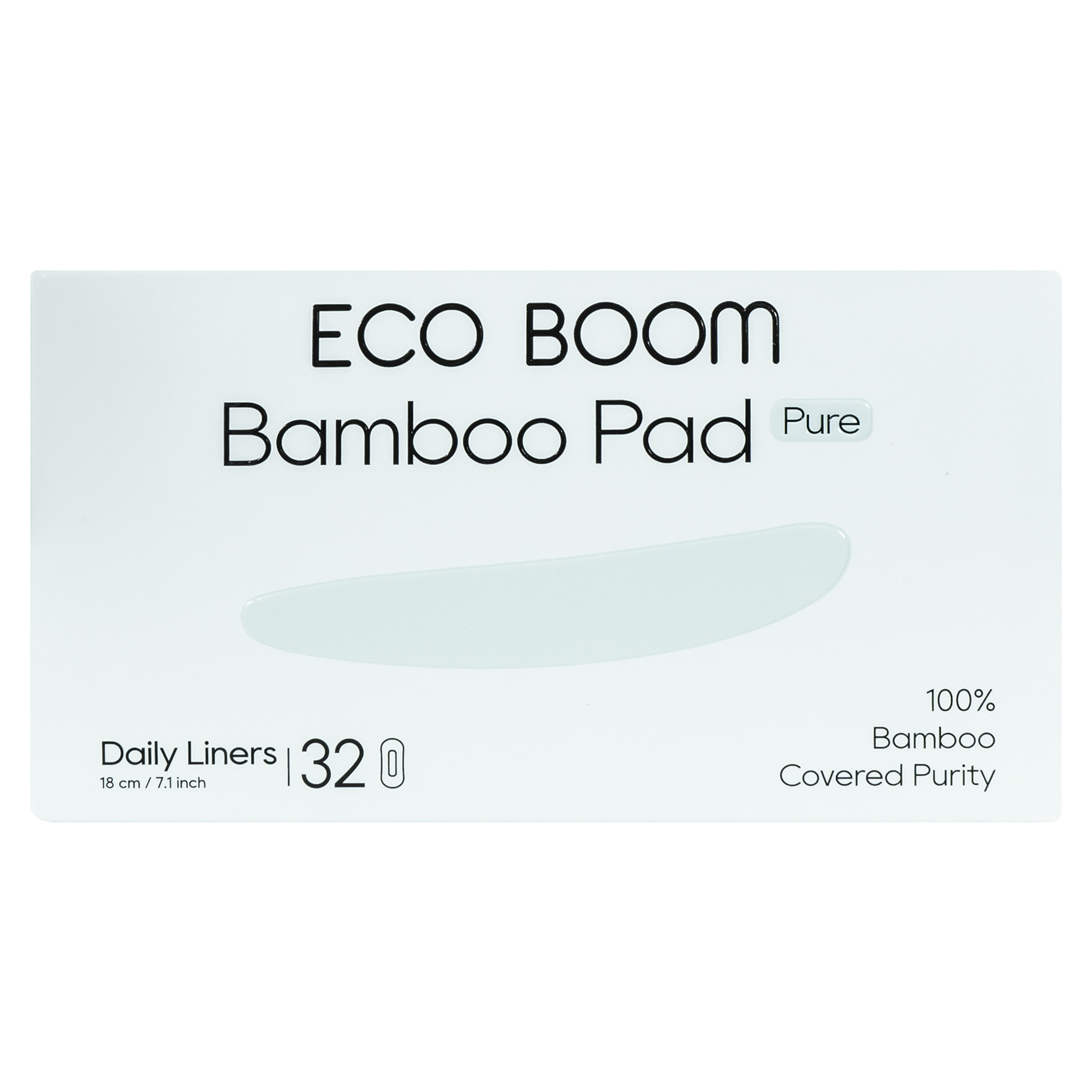 Protectores Diarios Ecoboom de Bamboo Organicos 32 Uds-1