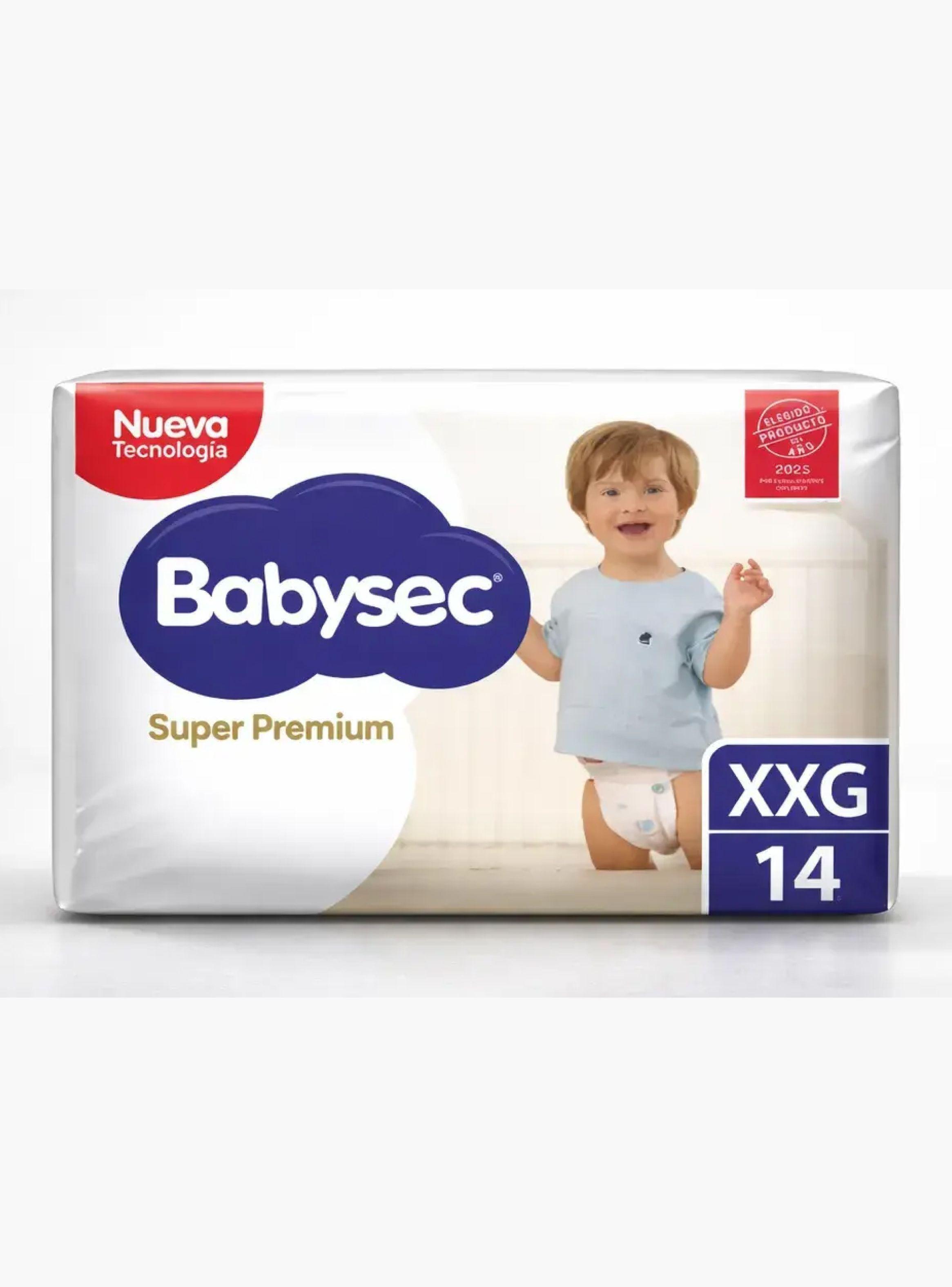 Pañales Babysec Super Premium XXG 14 Uds-3