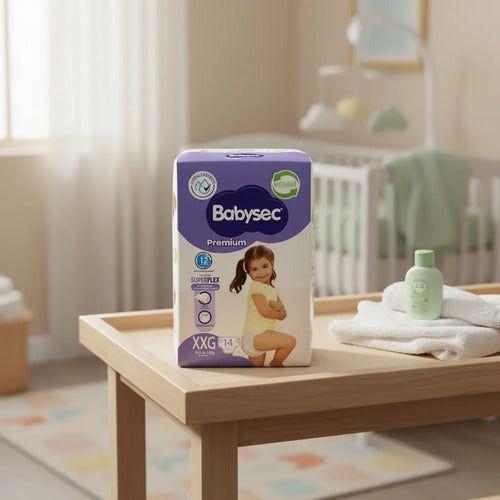 Pañales Babysec Premium XXG 14 Uds-3