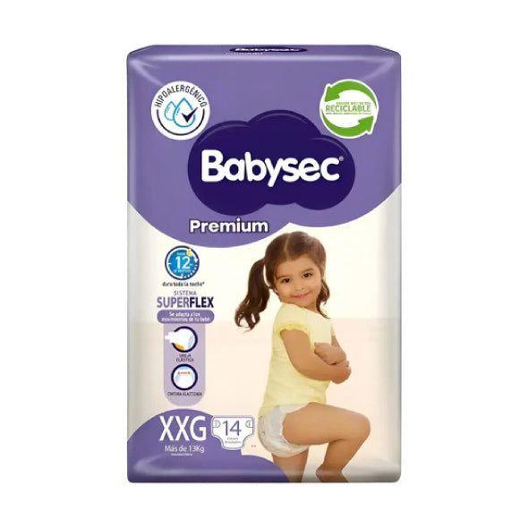 Pañales Babysec Premium XXG 14 Uds-6